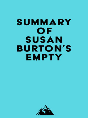 cover image of Summary of Susan Burton's Empty